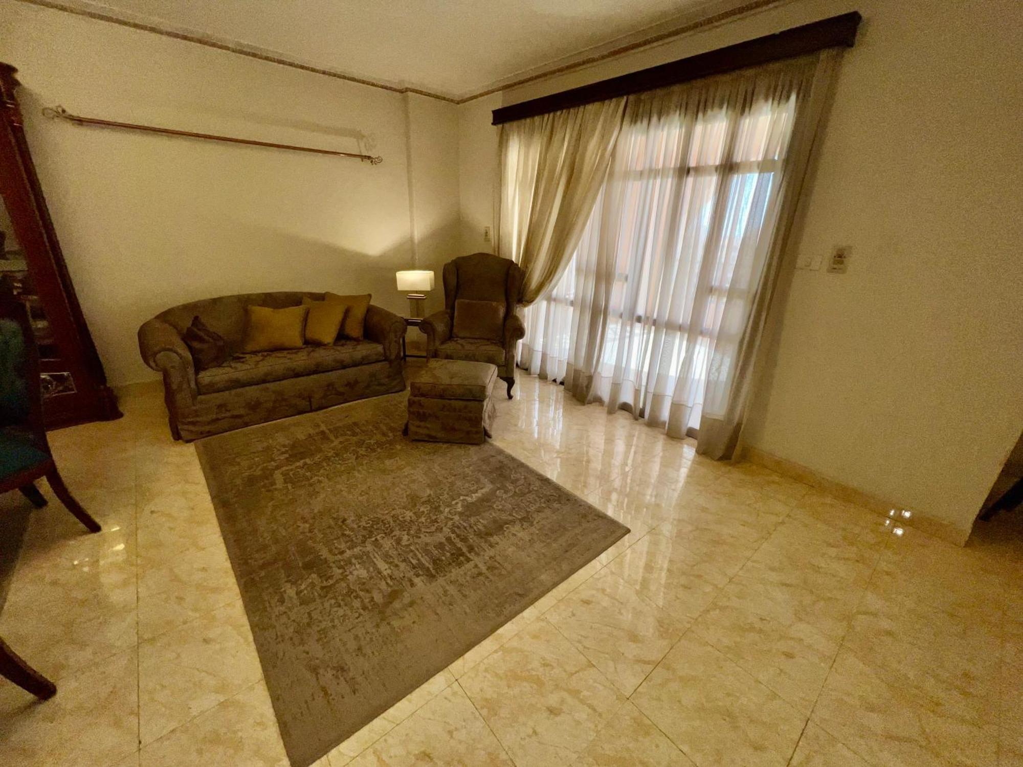 Luxurious 3 Bedroom Rustic Apartment Overlooking Huge Garden - For Families And Couples ไคโร ภายนอก รูปภาพ